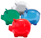 Piggy Bank - Pewter Graphics Custom Promotional Products