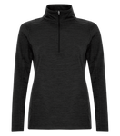 Dynamic 1/2 Zip Heather Fleece - Ladies - Pewter Graphics Custom Promotional Products