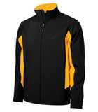 Everyday Colour Block Soft Shell Mens Jacket - Pewter Graphics Custom Promotional Products