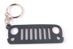 Wrangler Grill Keychain - Pewter Graphics Custom Promotional Products