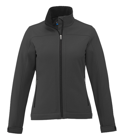 Lightweight Softshell Jacket - Ladies - Pewter Graphics Custom Promotional Products