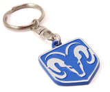 Ram's Head Keychain - Pewter Graphics Custom Promotional Products