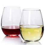 Stemless Wine Glass - Pewter Graphics Custom Promotional Products
